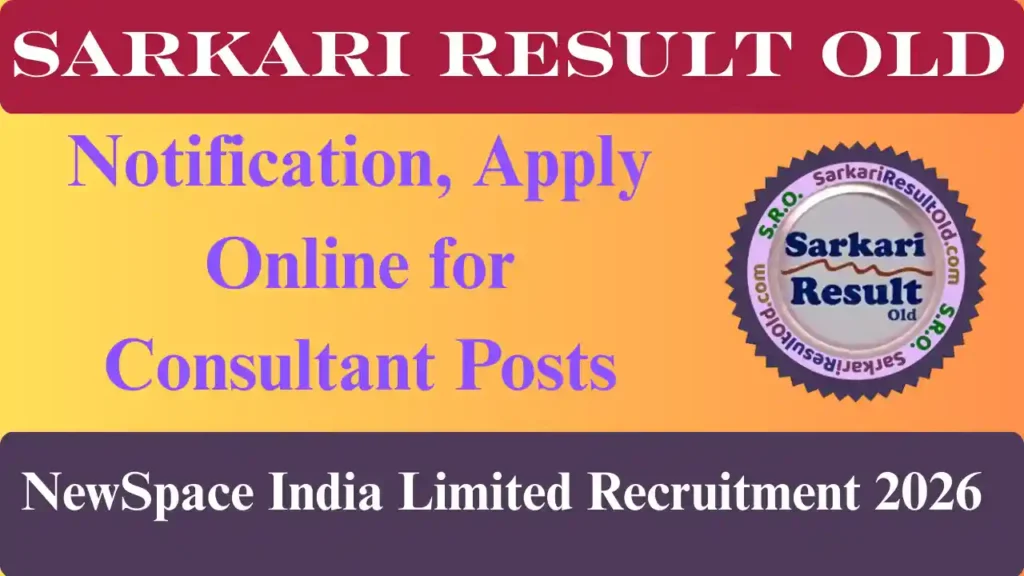 NewSpace India Limited Recruitment 2026