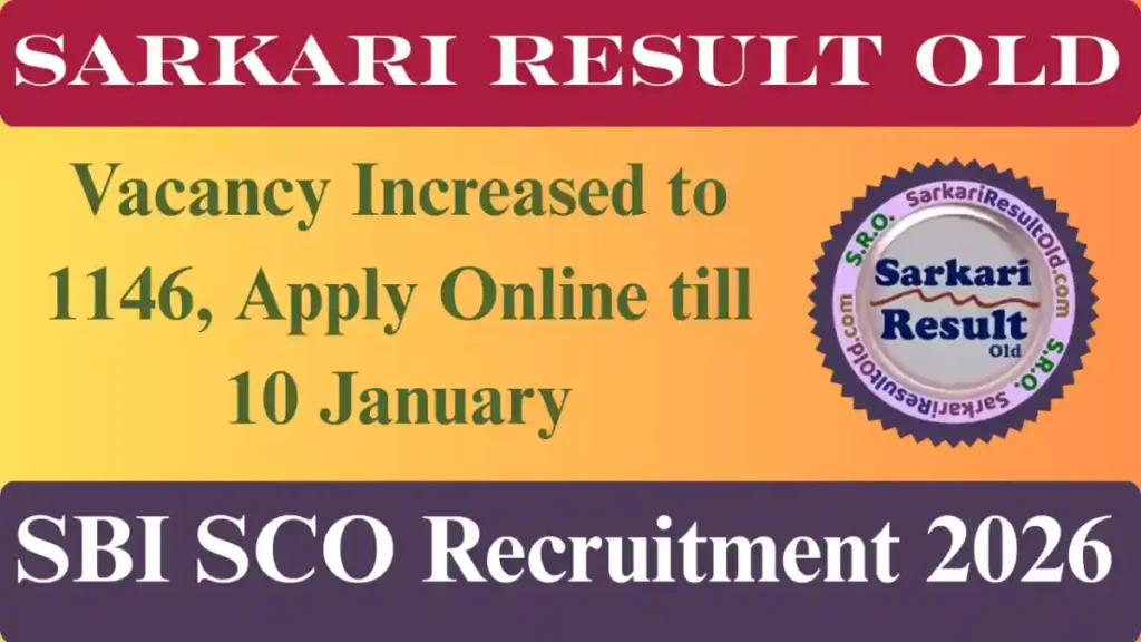 SBI SCO Recruitment 2026