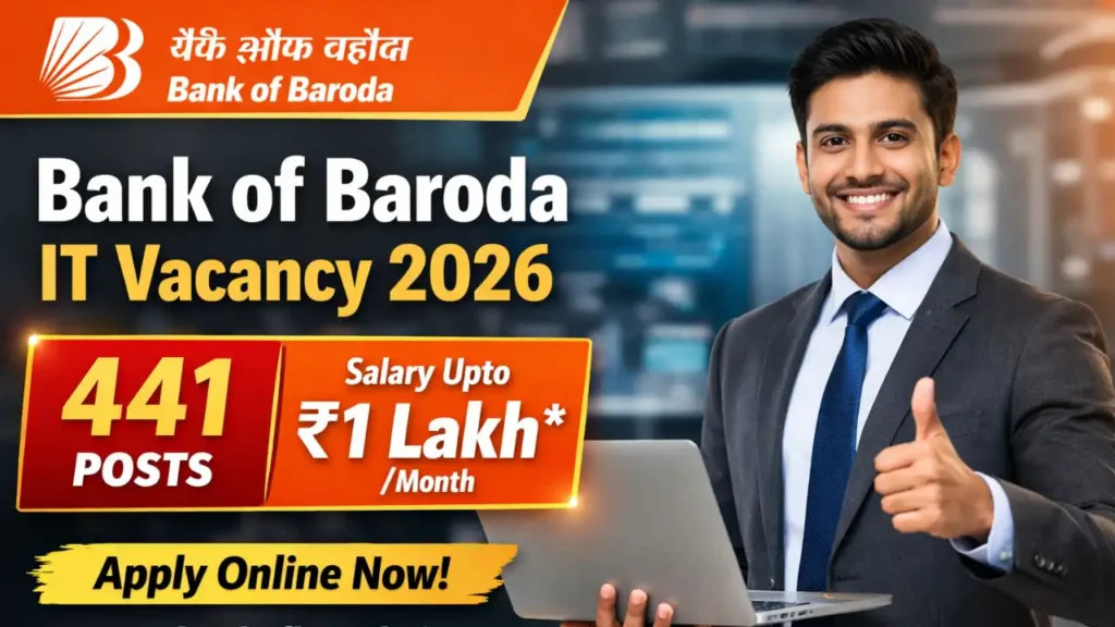 Bank of Baroda IT Recruitment 2026