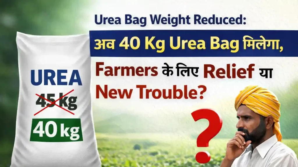 Urea Bag Weight Reduced