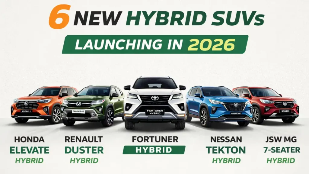 6 New Hybrid SUVs Launching In 2026