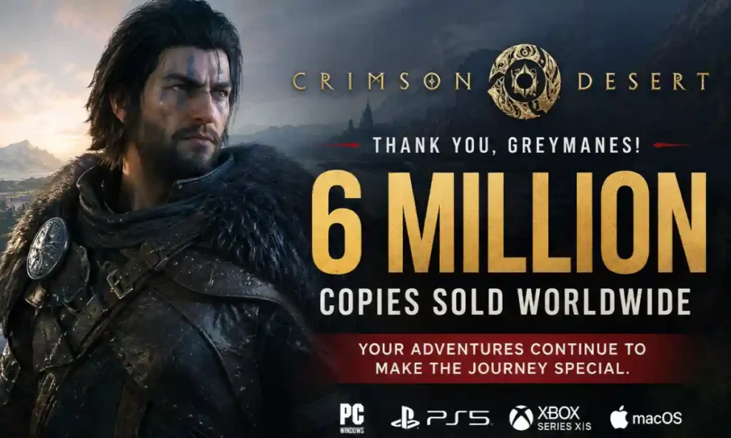 Crimson Desert Sales Milestone 2026