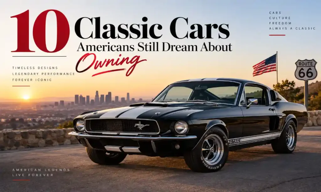 10 Classic Cars Americans Still Dream About Owning